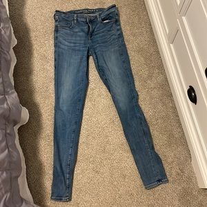 American eagle next level stretch jeggings. Size 8 extra long.